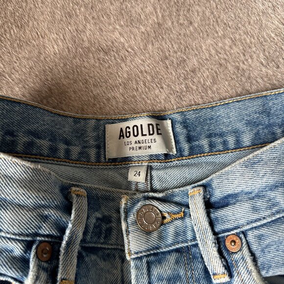 AGOLDE Denim Shorts - Picture 3 of 4